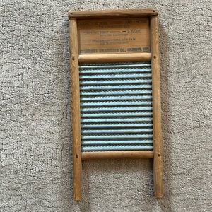 Antique washboard